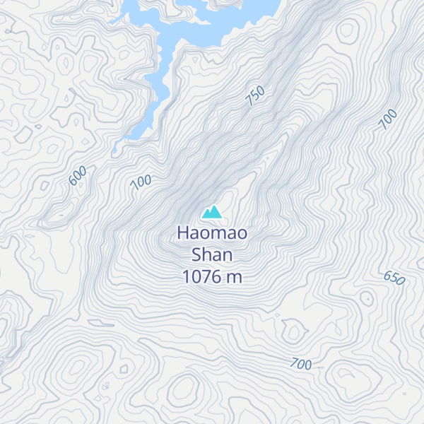 Map of Haomao Shan