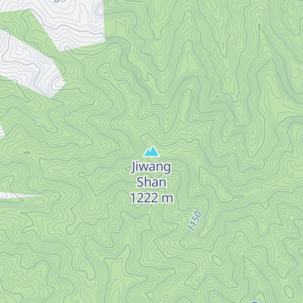 Map of Jiwang Shan