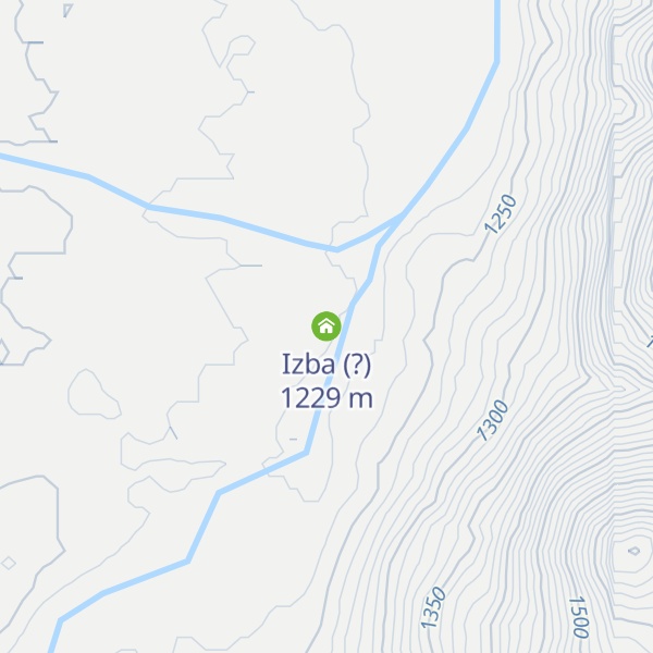 Map of Izba (?)