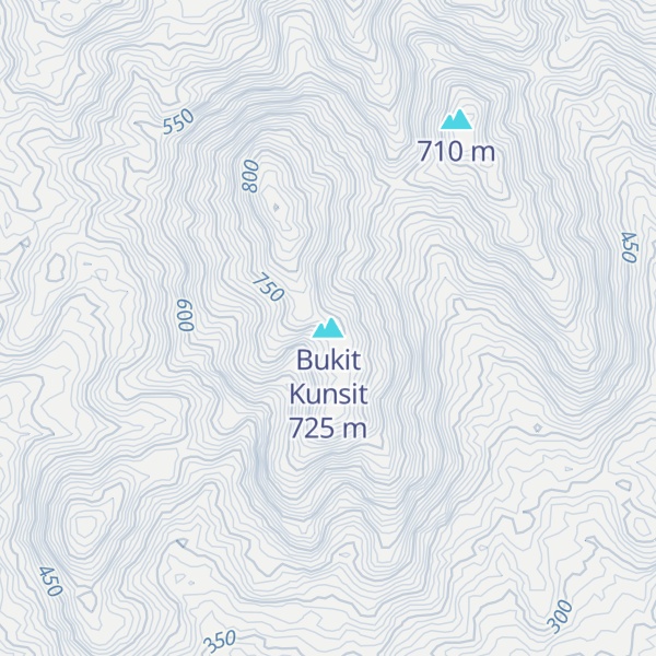 Map of Bukit Kunsit