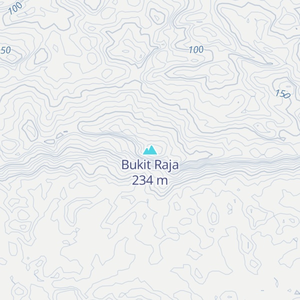 Map of Bukit Raja
