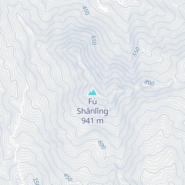 Map of Fú Shānlǐng