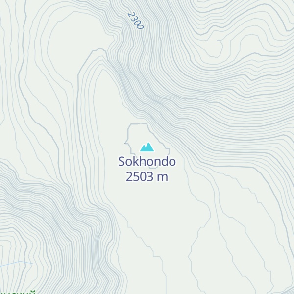 Map of Sokhondo