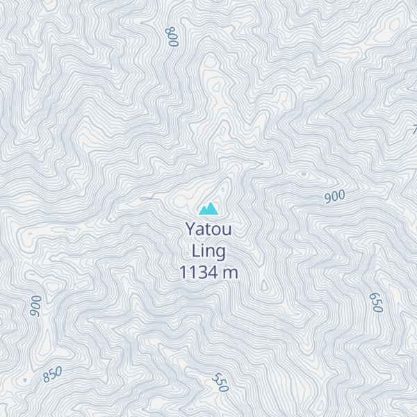 Map of Yatou Ling