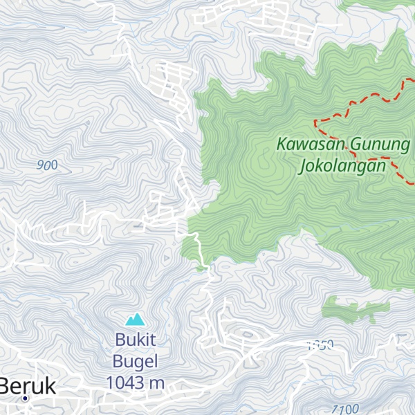 Map of Bukit Tambi