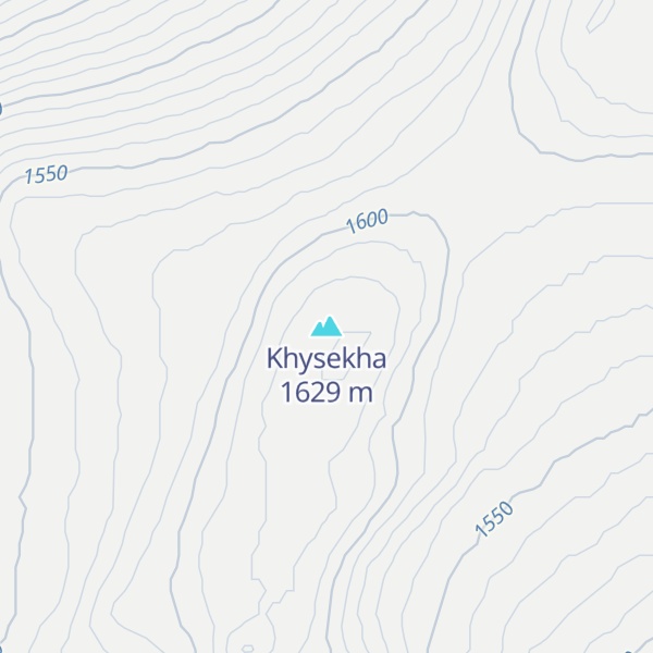 Map of Khysekha