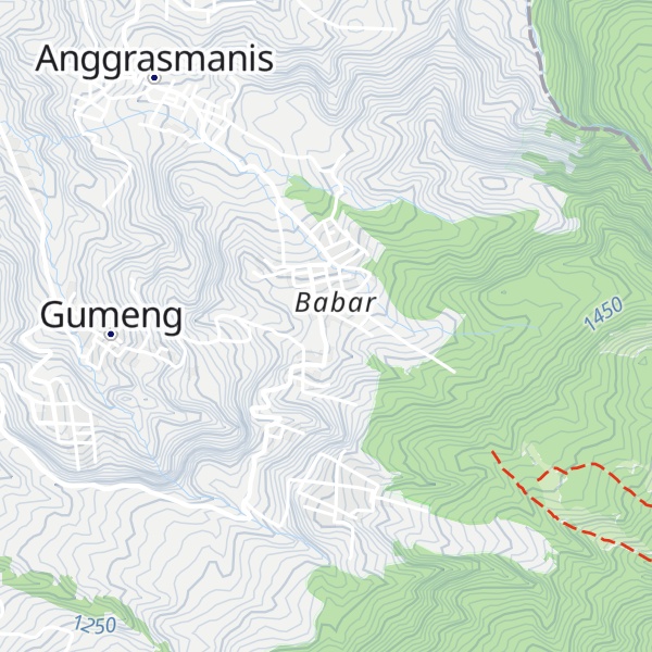 Map of Base Camp Babar