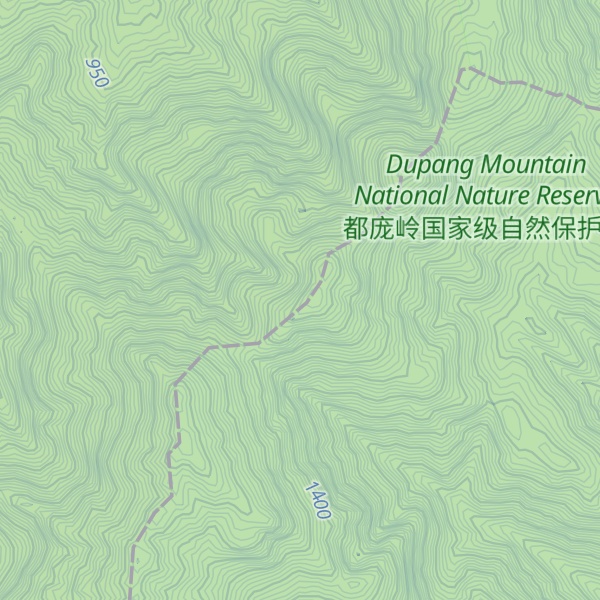 Map of Pànguān Shān