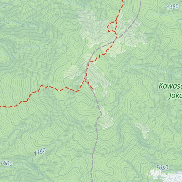 Map of Gunung Jokolangan