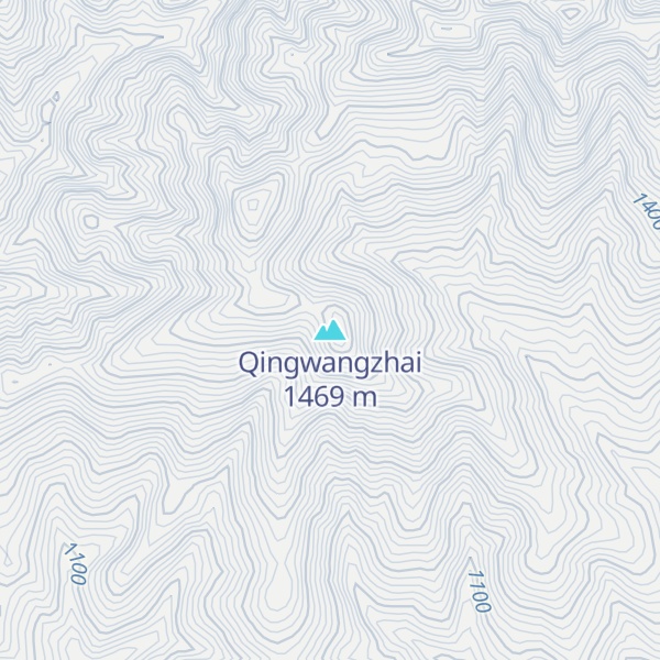 Map of Qingwangzhai
