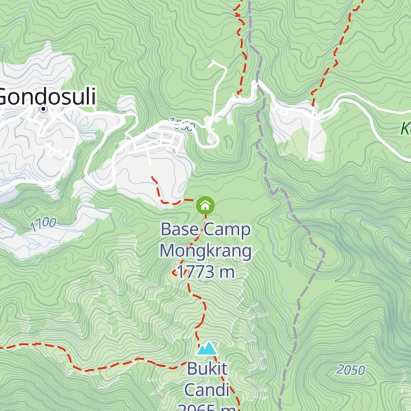 Map of Base Camp Mongkrang