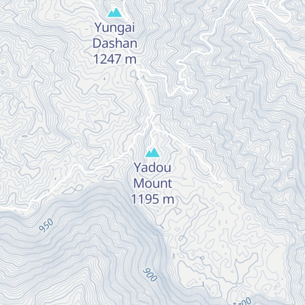 Map of Yadou Mount