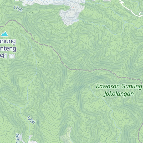 Map of Gunung Kukusan