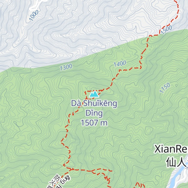 Map of Dà Shuǐkēng Dǐng