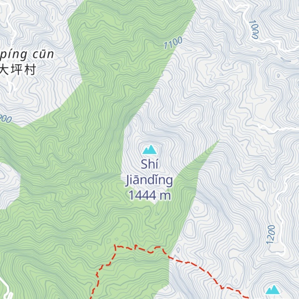 Map of Shí Jiāndǐng