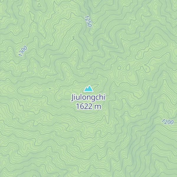 Map of Jiulongchi