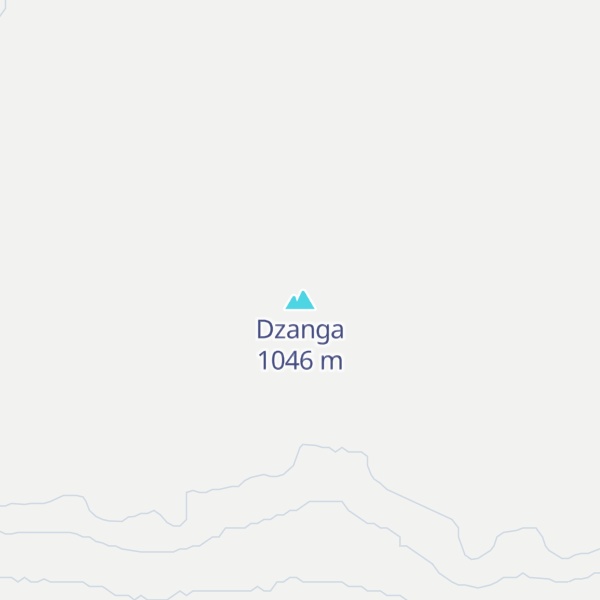 Map of Dzanga