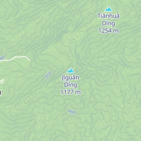 Map of Jīguān Dǐng
