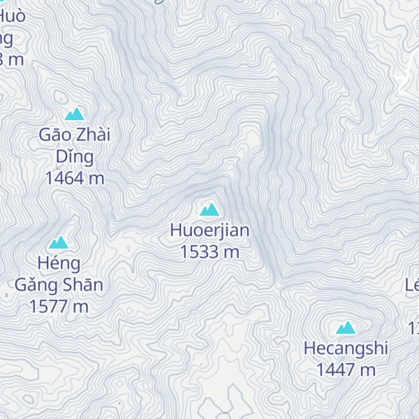 Map of Huoerjian