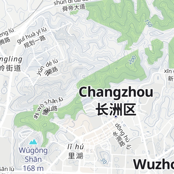 Map of Tiān Lǐng Jiè