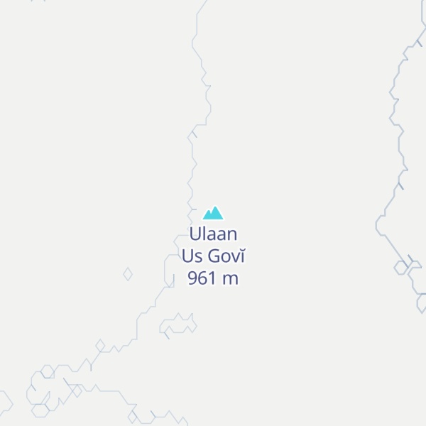 Map of Ulaan Us Govĭ