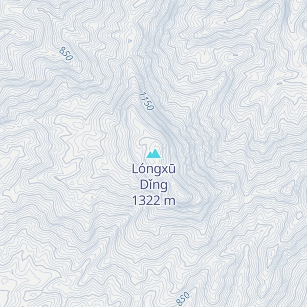 Map of Lóngxū Dǐng