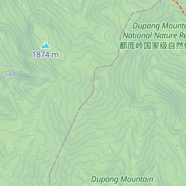 Map of Shānmù Dǐng