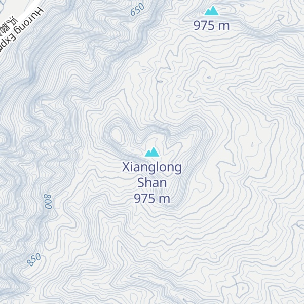 Map of Xianglong Shan