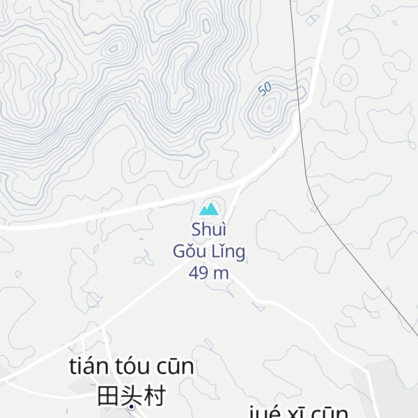 Map of Shuì Gǒu Lǐng