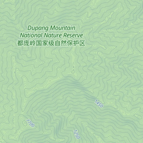 Map of Húlú Dǐng