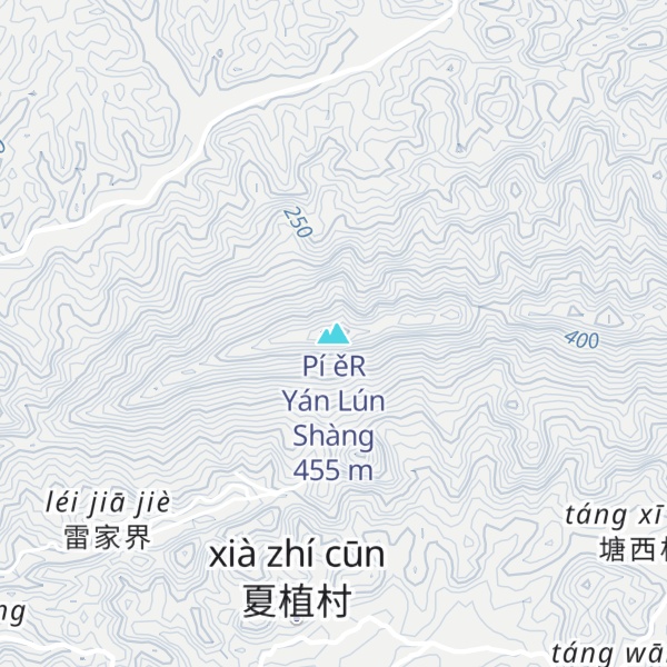 Map of Pí ěR Yán Lún Shàng