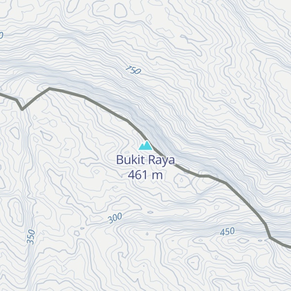 Map of Bukit Raya