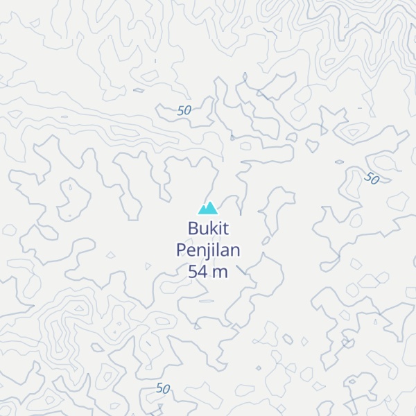 Map of Bukit Penjilan