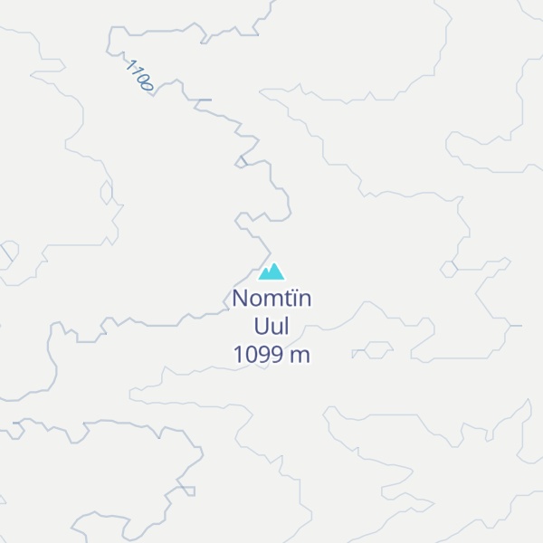 Map of Nomtïn Uul