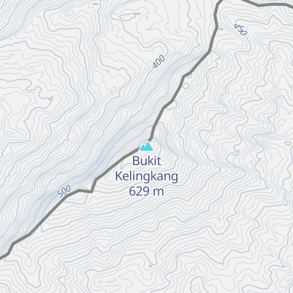 Map of Bukit Kelingkang