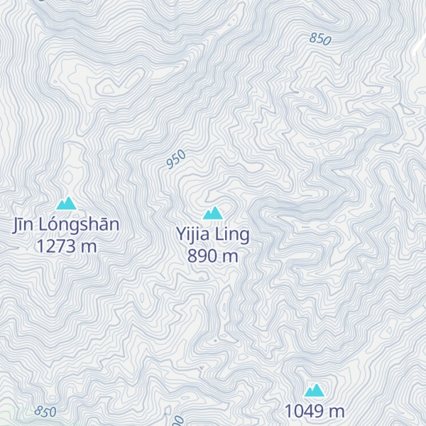 Map of Yijia Ling