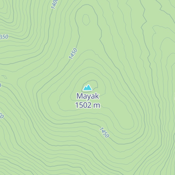 Map of Mayak
