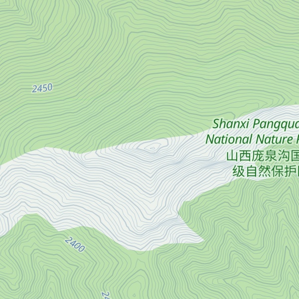 Map of Mount Guandi