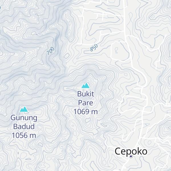 Map of Bukit Pare