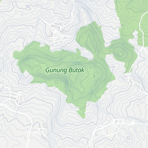 Map of Gunung Gutak