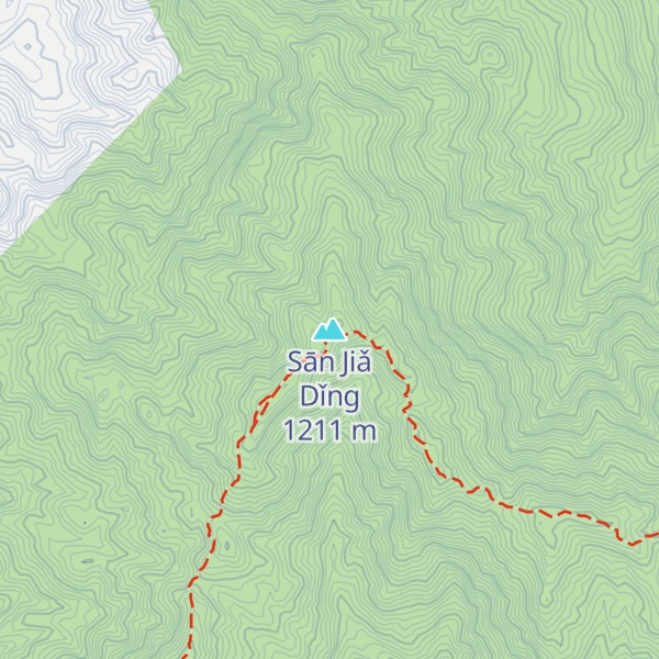Map of Sān Jiǎ Dǐng