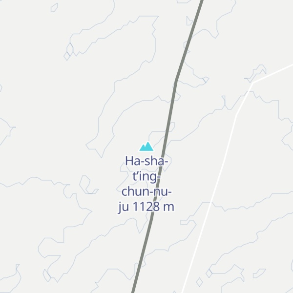 Map of Ha-sha-t’ing-chun-nu-ju