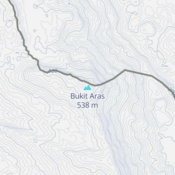 Map of Bukit Aras