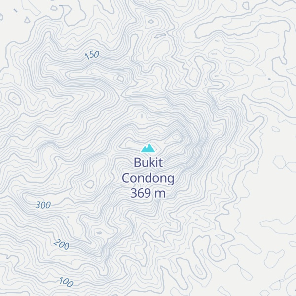 Map of Bukit Condong