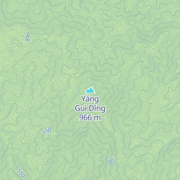 Map of Yáng Guì Dǐng