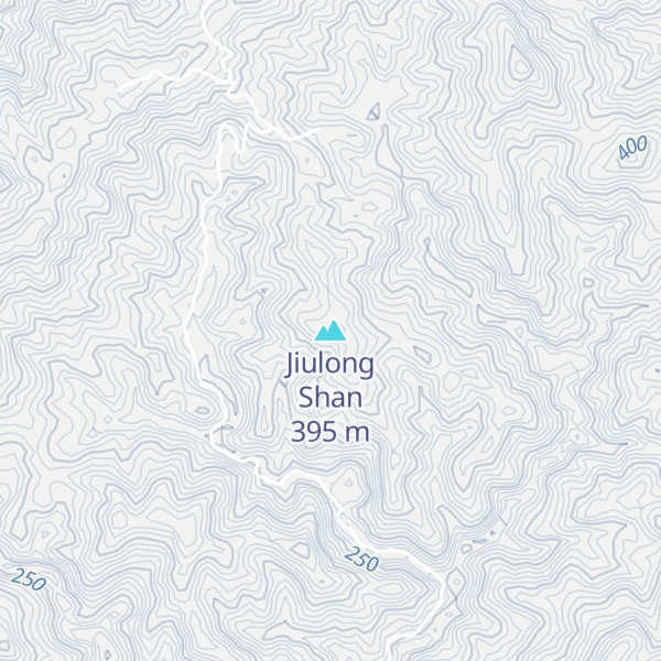 Map of Jiulong Shan