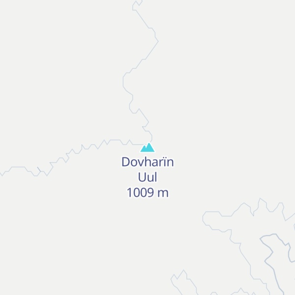 Map of Dovharïn Uul