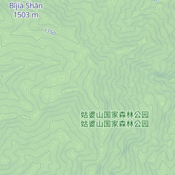 Map of Niú Dòngshān