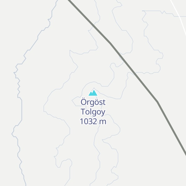 Map of Örgöst Tolgoy