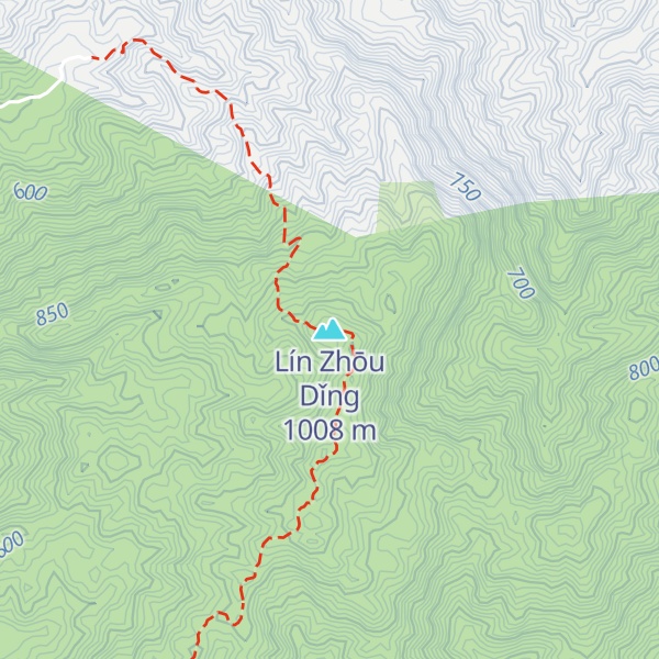 Map of Lín Zhōu Dǐng